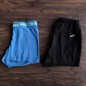 NIKE and AVIA spandex